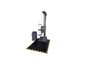 Touch type single arm drop tester
