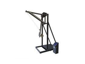 Shotget bag impact testing machine