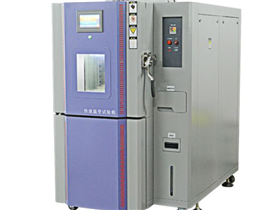 Programmable rapid temperature change test box