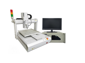 Three axis key lifespan testing machine