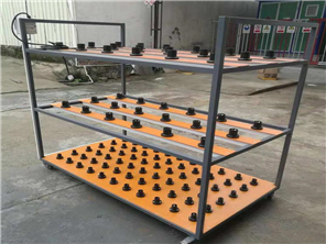 Module aging rack