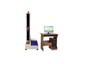 Computerized single column tensile testing machine