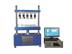 Vertical insertion and extraction force life testing machine