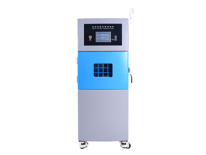 Battery extrusion needle punching integrated machine