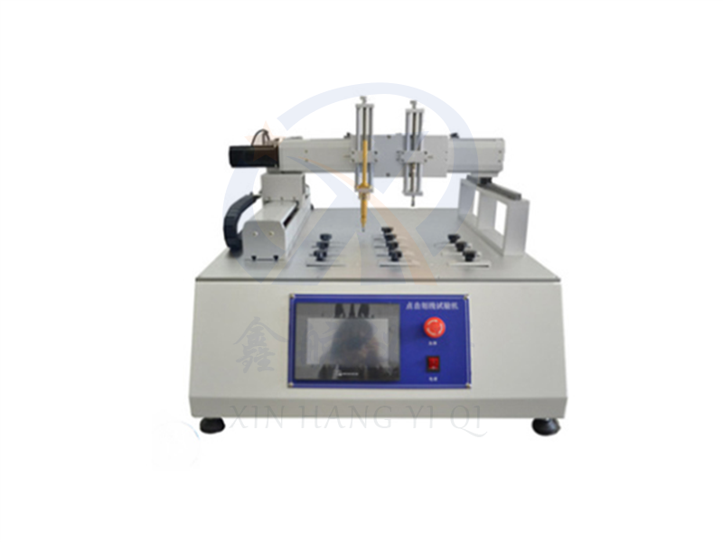 Touch screen click marking testing machine