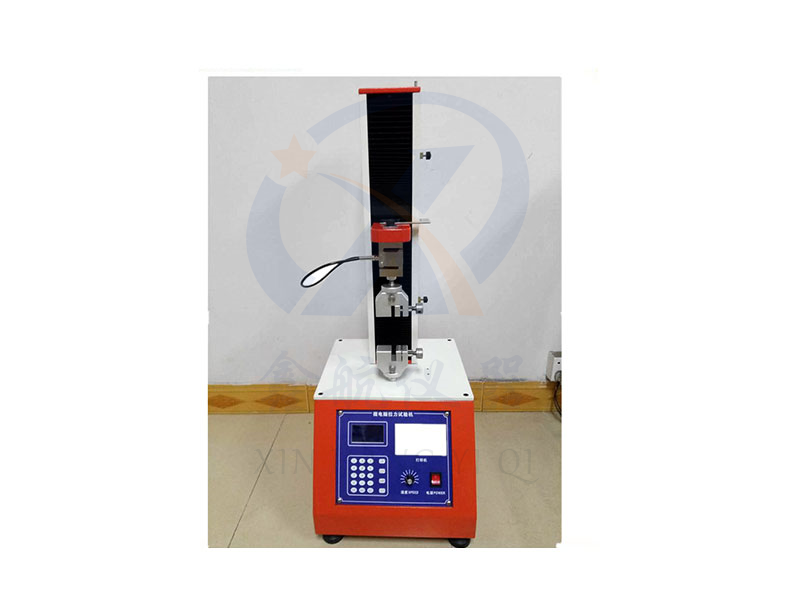Plastic sheet tensile testing machine