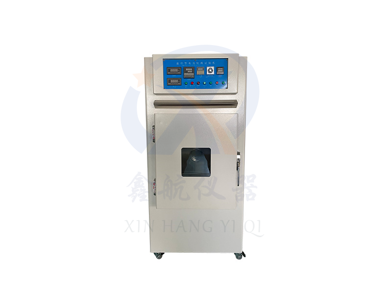 Temperature controlled battery short circuit testing machine