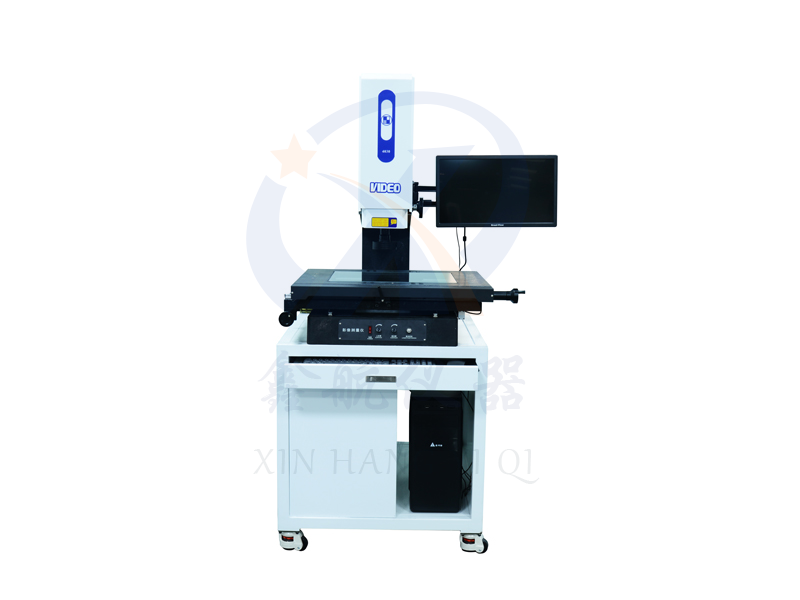 Semi automatic anime image measuring instrument