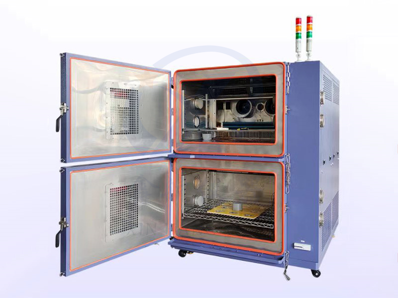 Double layer high and low temperature explosion-proof test box